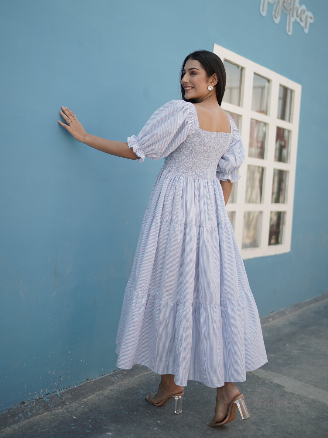 Cotton White Fancy Girls Dress Sets at Rs 190/set in Jaipur